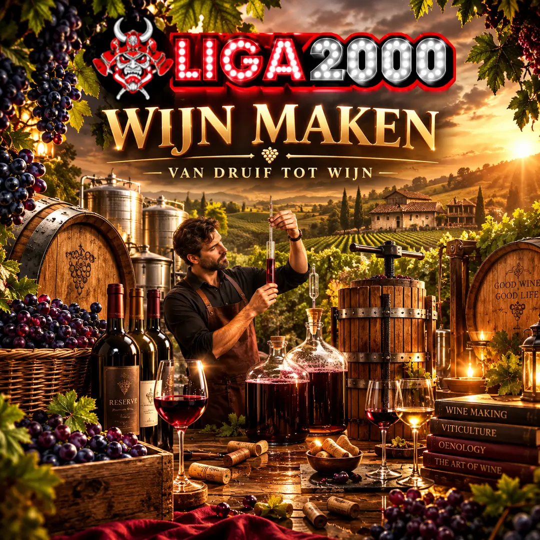 LIGA2000 – Wijn Maken: Mengenal Seni Membuat Wine, Traditional Winemaking, dan Fermentasi Anggur