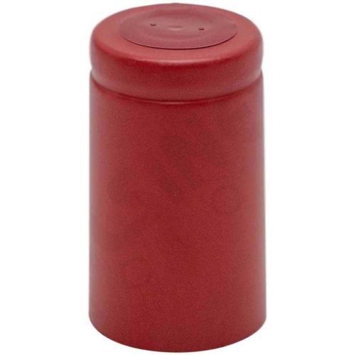 PVC krimpcapsule rood ⌀33 (100 stuks)